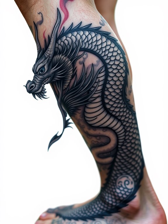 diverse dragon tattoo designs