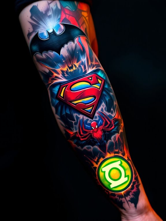 heroic ink displays superhuman strength