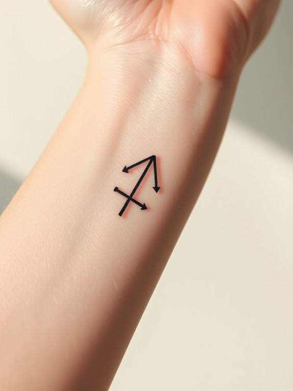 meaningful abstract arrow designs