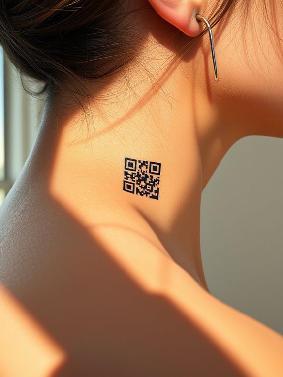 neck qr codes advantages