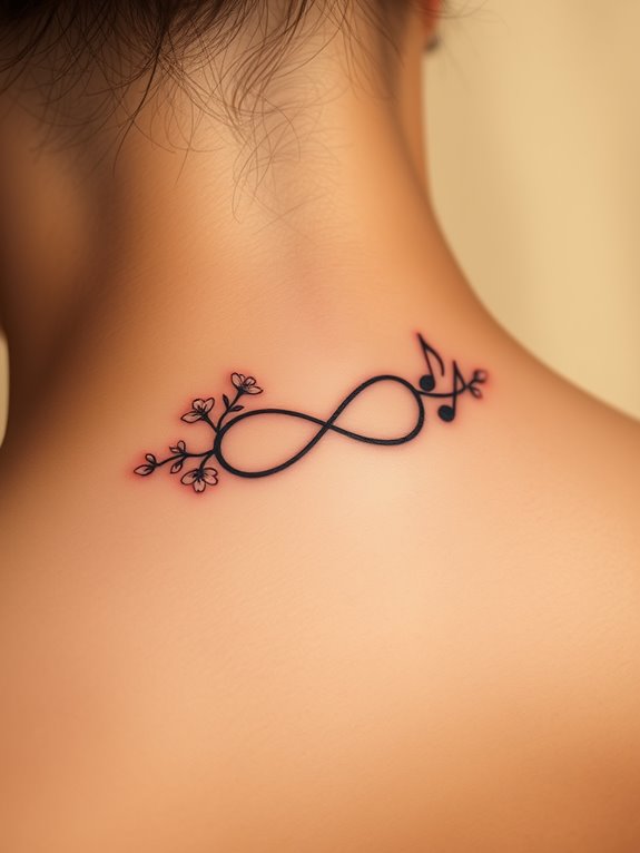 personalized infinity neck design