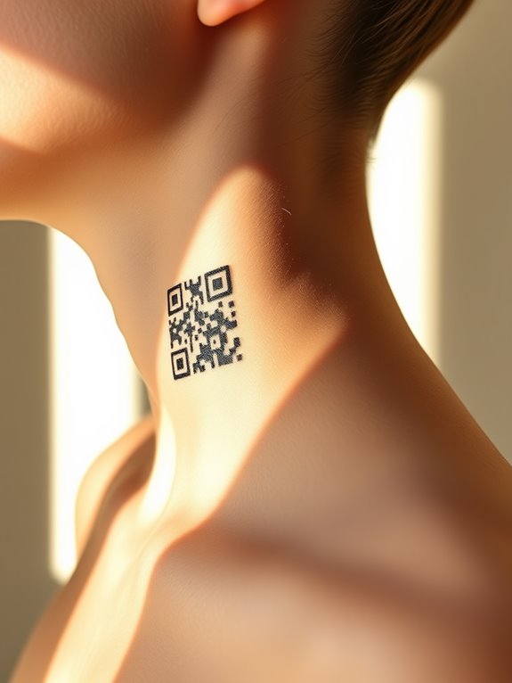 qr code tattoo innovation