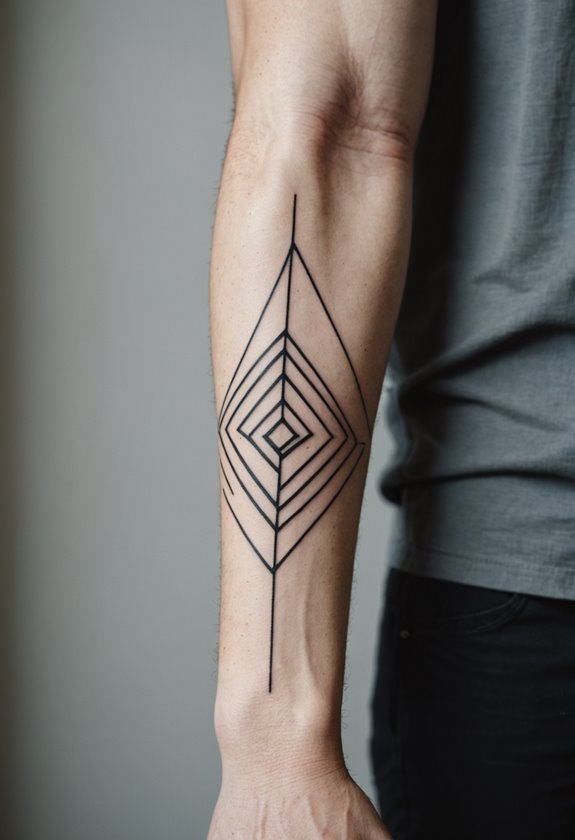 sleek forearm line design