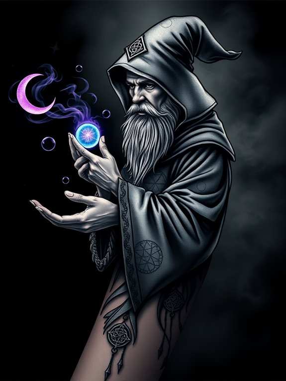 wizard tattoo meaning and significance